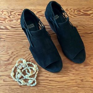 Eileen Fisher Alfie Cutout Sandals 7